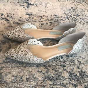 Lucy Embellished Flats by Betsey Johnson